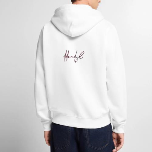 multi logo - Unisex Premium Organic Zip Hoodie