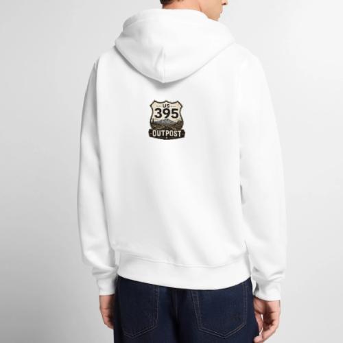 395 Outpost Shield - Unisex Premium Organic Zip Hoodie