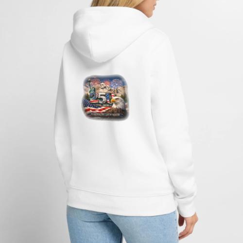 1776-2026 | Celebrating 250 Years of Freedom - Unisex Premium Organic Zip Hoodie