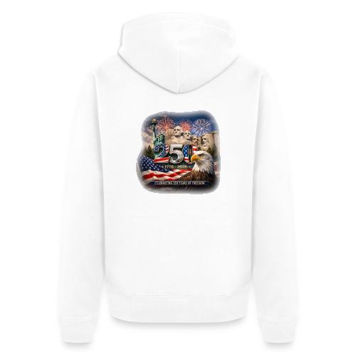 1776-2026 | Celebrating 250 Years of Freedom - Unisex Premium Organic Zip Hoodie