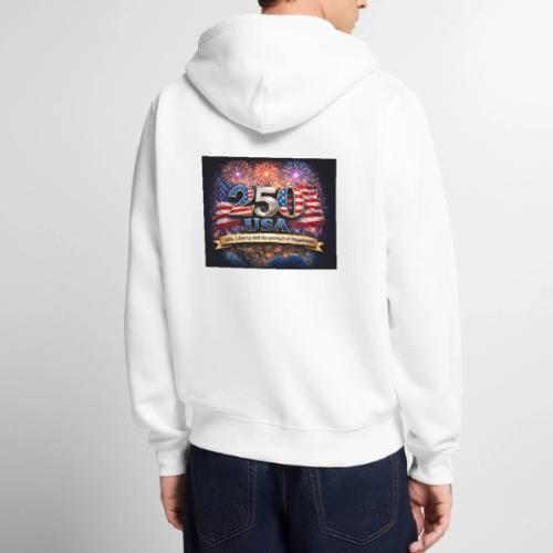 USA 250th Celebration - Unisex Premium Organic Zip Hoodie