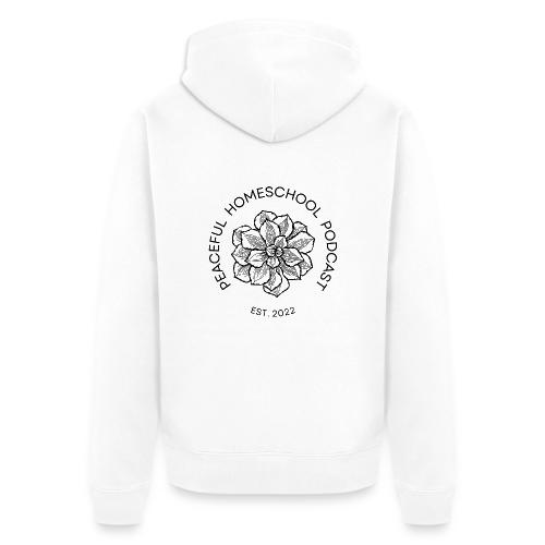 Peaceful Homeschool Podcast - Veste à capuche bio Premium Unisexe