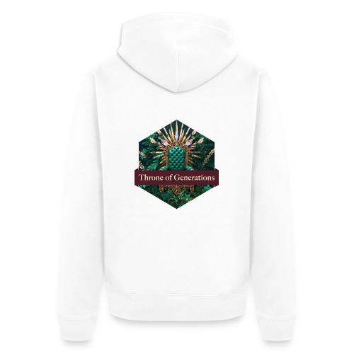 Women’s Day Vine Throne T Shirt, Gift for Grandma - Unisex Premium Organic Zip Hoodie