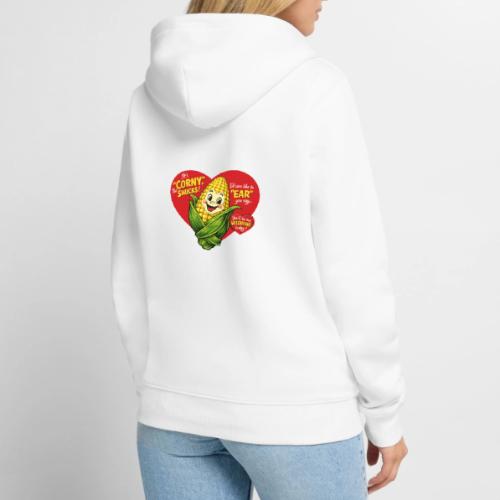 Corny Valentine T-Shirt - Unisex Premium Organic Zip Hoodie
