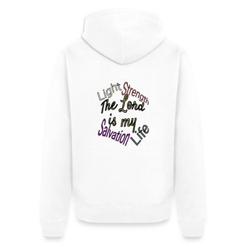 The Lord is - Unisex Premium Organic Zip Hoodie