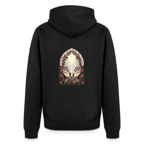 Easter By His Wounds Healed T Shirt, Renewal Gift - Unisex Premium Organic Zip Hoodie