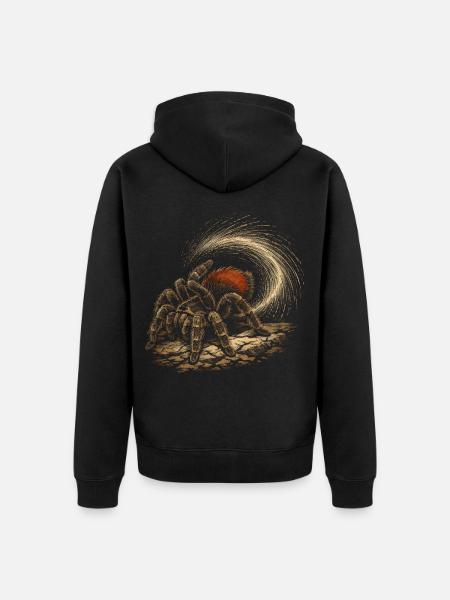 Tarantula Owner - Unisex Premium Organic Zip Hoodie - black