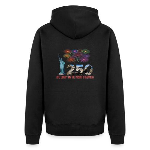 250 Years USA - Unisex Premium Organic Zip Hoodie