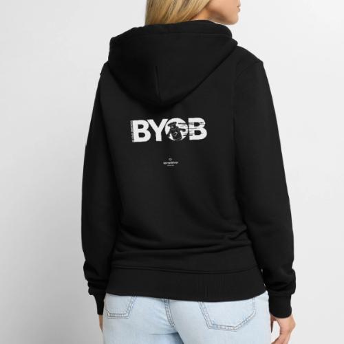 BYOB Robot - Unisex Premium Organic Zip Hoodie