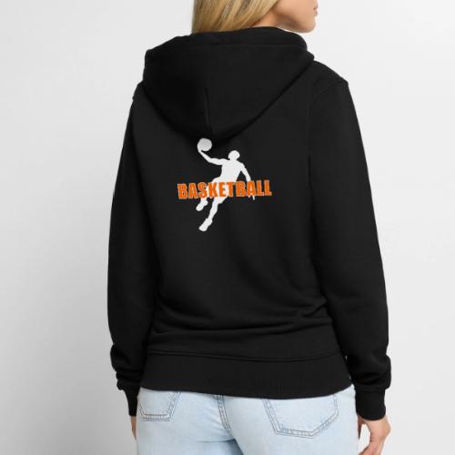 Slam Dunk Motion - Unisex Premium Organic Zip Hoodie