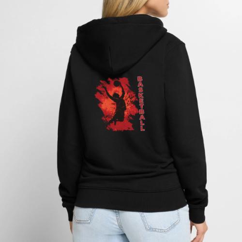 Basketball Soul - Unisex Premium Organic Zip Hoodie