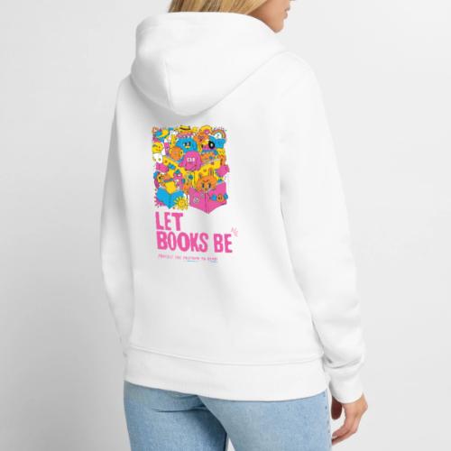 Let Books Be by Hyesu Lee - Unisex Premium Organic Zip Hoodie