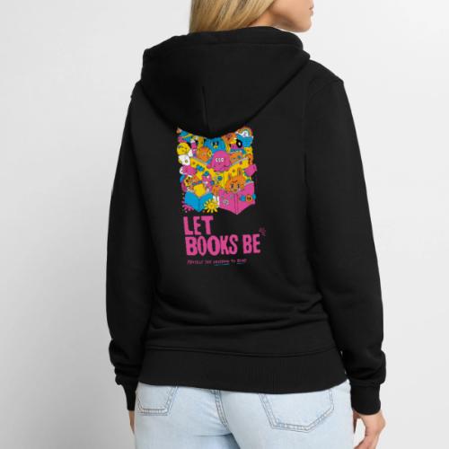Let Books Be by Hyesu Lee - Unisex Premium Organic Zip Hoodie