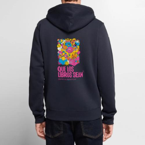 Let Books Be by Hyesu Lee (Spanish) - Unisex Premium Organic Zip Hoodie