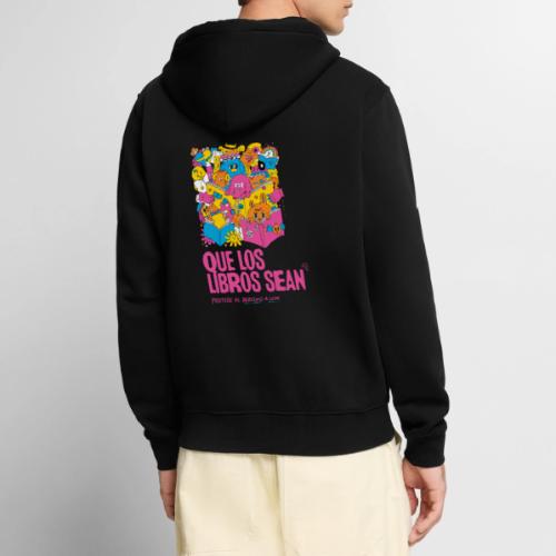 Let Books Be by Hyesu Lee (Spanish) - Unisex Premium Organic Zip Hoodie