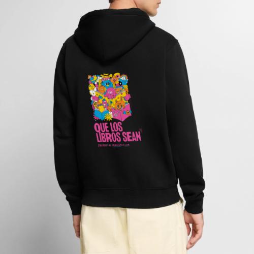 Let Books Be by Hyesu Lee (Spanish) - Unisex Premium Organic Zip Hoodie