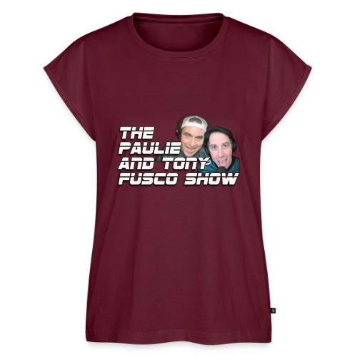Official Fusco Show Logo - Women's Premium Roll Up Sleeve T-Shirt