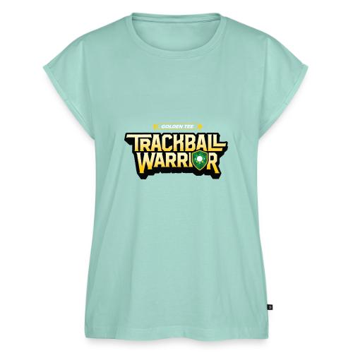 Trackball Warrior Fantasy Edition - Women's Premium Roll Up Sleeve T-Shirt