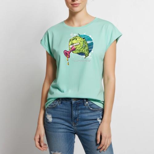 Sir Diddify - Women's Premium Roll Up Sleeve T-Shirt