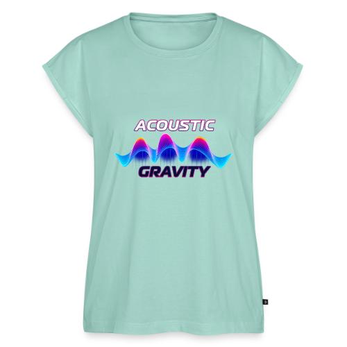 Acoustic Gravity Wave - Women's Premium Roll Up Sleeve T-Shirt