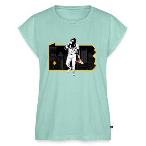 Fear The Cone (Light) - Women's Premium Roll Up Sleeve T-Shirt