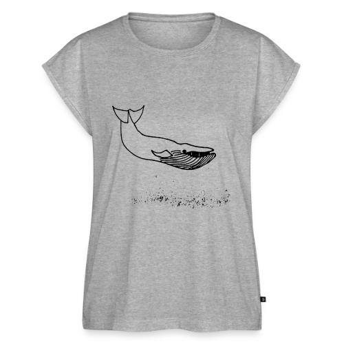 Belly flop! - Women's Premium Roll Up Sleeve T-Shirt