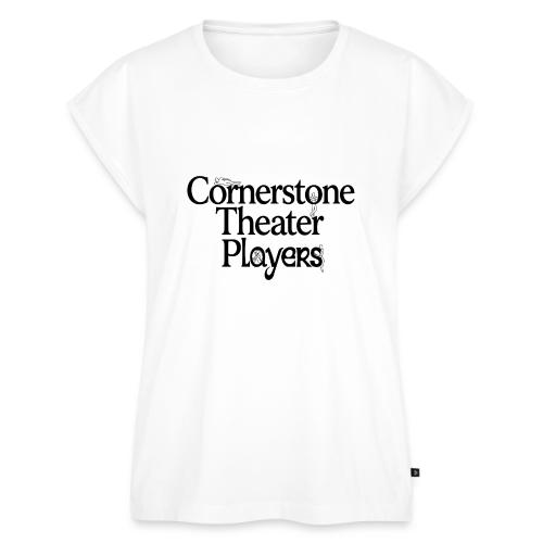 Cornerstone Theater Players - Women's Premium Roll Up Sleeve T-Shirt