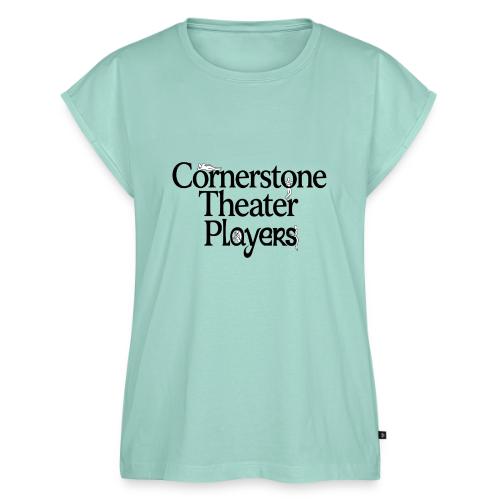 Cornerstone Theater Players - Women's Premium Roll Up Sleeve T-Shirt