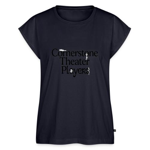 Cornerstone Theater Players - Women's Premium Roll Up Sleeve T-Shirt