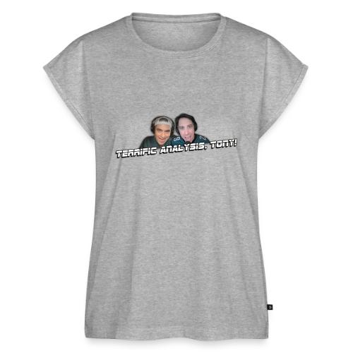 TERRIFIC ANALYSIS, TONY! - Women's Premium Roll Up Sleeve T-Shirt