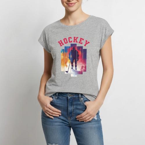Hockey Zone - Women's Premium Roll Up Sleeve T-Shirt
