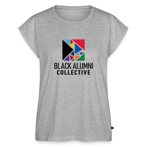 Black Alumni Collective - Women's Premium Roll Up Sleeve T-Shirt