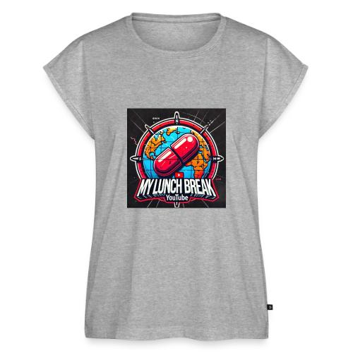 MLB RED PILL - Women's Premium Roll Up Sleeve T-Shirt