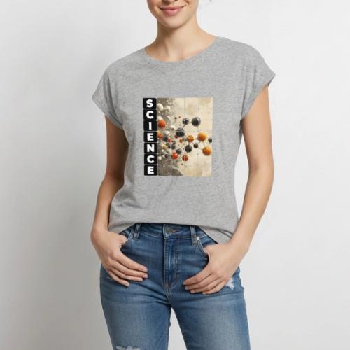 Science in Structure - Women's Premium Roll Up Sleeve T-Shirt