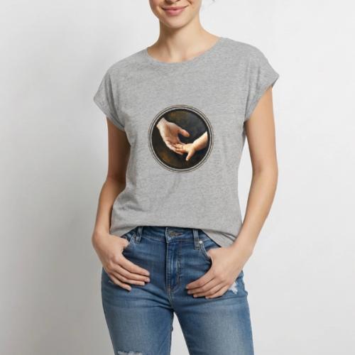 Hand in hand - Women's Premium Roll Up Sleeve T-Shirt