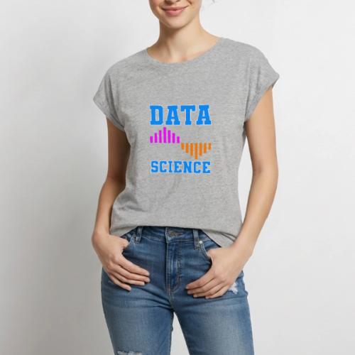 Data Science - Women's Premium Roll Up Sleeve T-Shirt