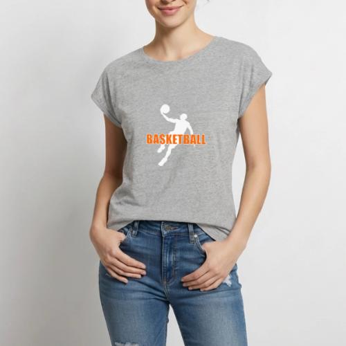 Slam Dunk Motion - Women's Premium Roll Up Sleeve T-Shirt