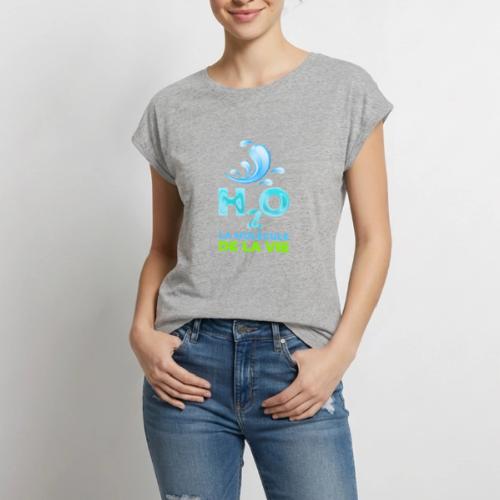 The molecule of life - Women's Premium Roll Up Sleeve T-Shirt