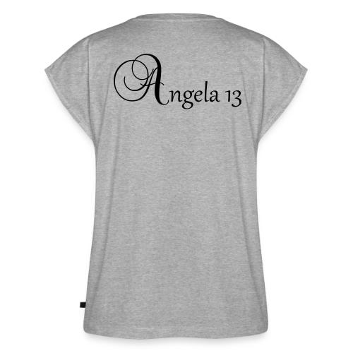 angela13 - Women's Premium Roll Up Sleeve T-Shirt