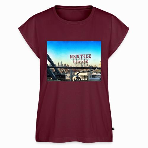 Kentile Floors - Brooklyn - Women's Premium Roll Up Sleeve T-Shirt