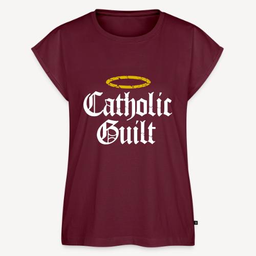 Catholic Guilt - Women's Premium Roll Up Sleeve T-Shirt