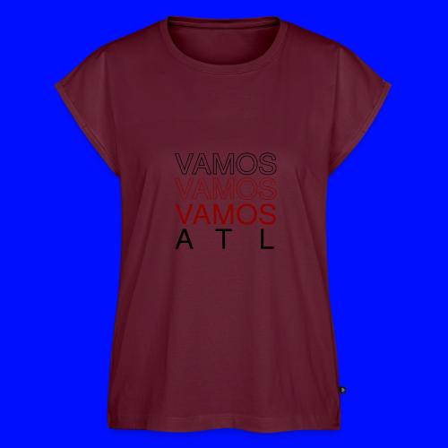 Vamos, Vamos ATL - Women's Premium Roll Up Sleeve T-Shirt