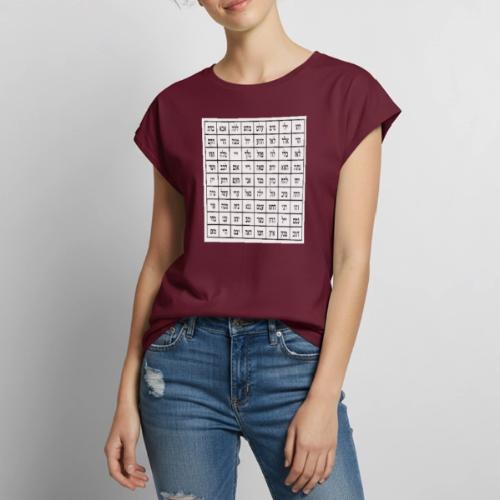 72 Names of God - Women's Premium Roll Up Sleeve T-Shirt