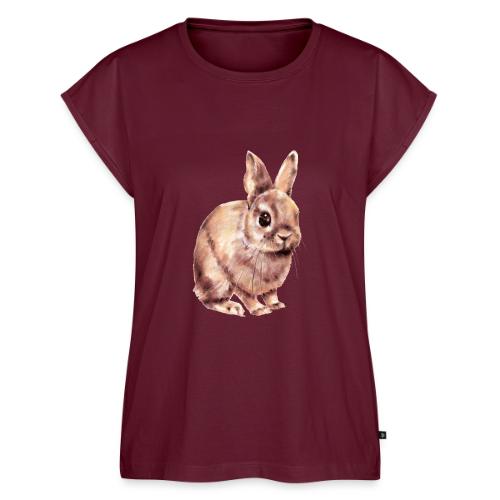 Rabbit - Women's Premium Roll Up Sleeve T-Shirt