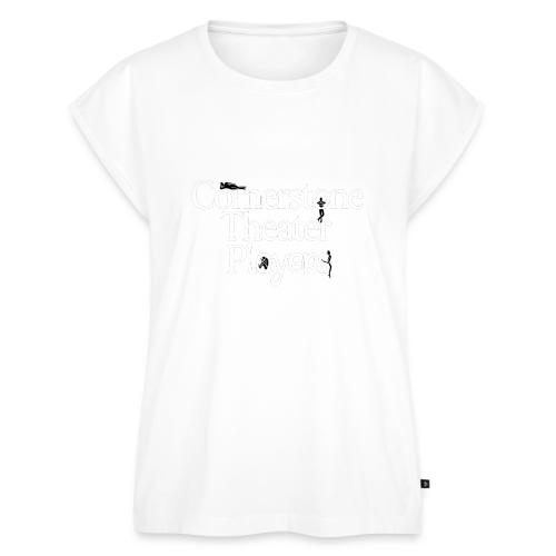 Cornerstone Theater Players (Light) - Women's Premium Roll Up Sleeve T-Shirt