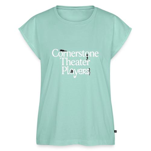 Cornerstone Theater Players (Light) - Women's Premium Roll Up Sleeve T-Shirt