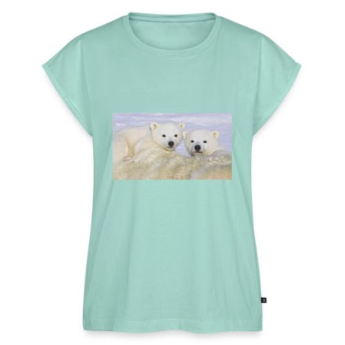 polarbears - Women's Premium Roll Up Sleeve T-Shirt