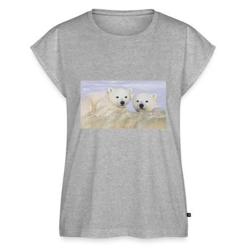 polarbears - Women's Premium Roll Up Sleeve T-Shirt