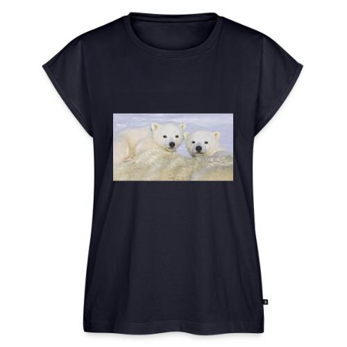 polarbears - Women's Premium Roll Up Sleeve T-Shirt