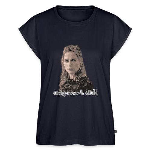 everyone needs a Hild - Women's Premium Roll Up Sleeve T-Shirt